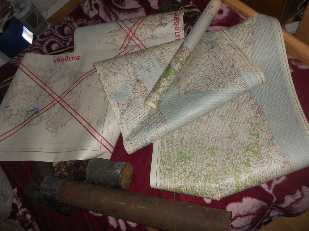 carte d'etat major allemande de l'invasion de l'angleterre 0 Nice (06)