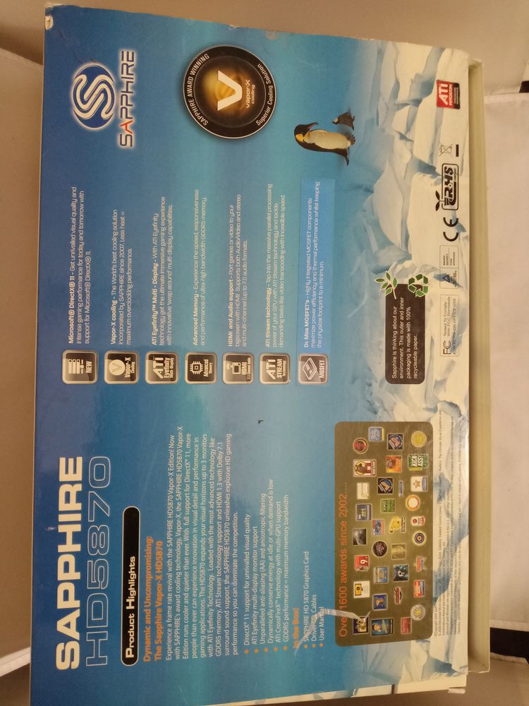 Carte graphique Vapor-X Radeon HD 5870 Mac et PC. 80 Alban (81)