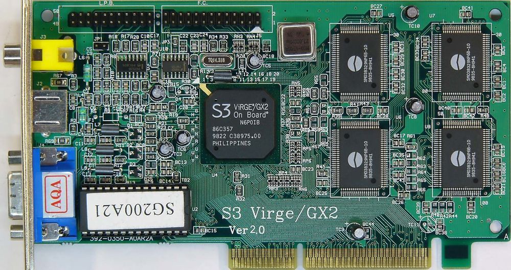 Carte graphique S3  Virge/GX2
50 Sept�mes-les-Vallons (13)