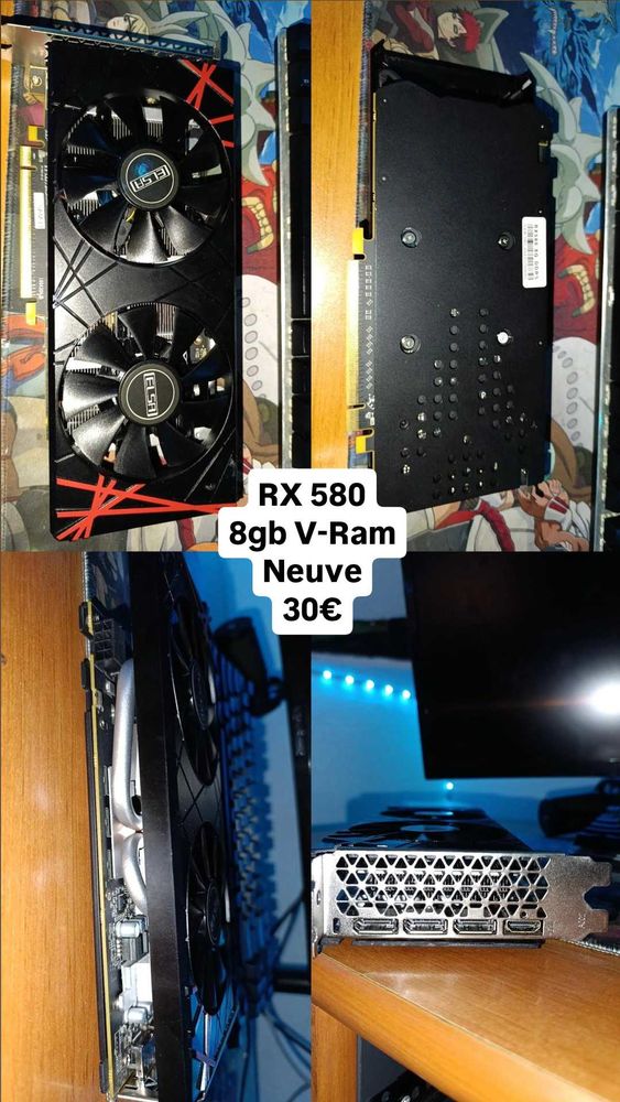 Carte graphique RX 580 30 Mulhouse (68)