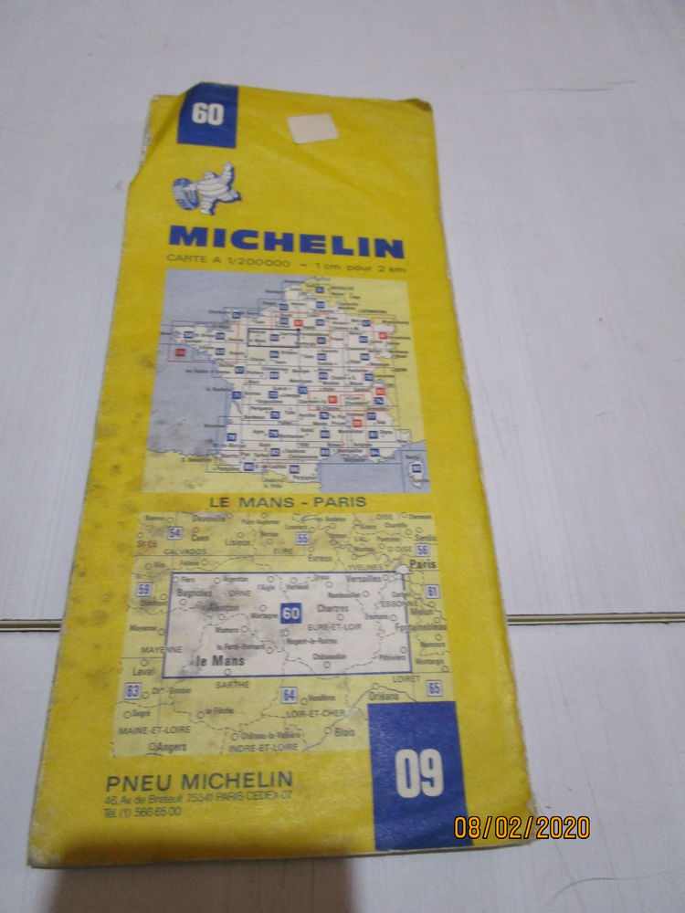  carte MICHELIN N� 60 LE MANS
3 Chanteloup-en-Brie (77)