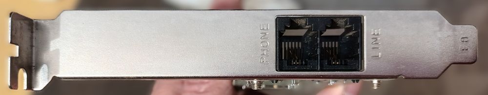 Carte modem Olitec PCI V92 15 Romagnieu (38)