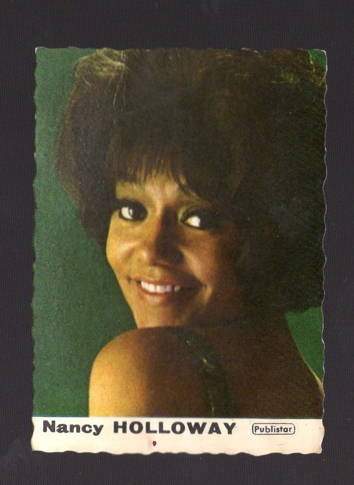 Carte Nancy HOLLOWAY - Publistar - petit format 4 Argenteuil (95)