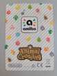 Carte Officielle Amiibo Animal Crossing S&eacute;rie 2 N&deg; 115 Nat Consoles et jeux vidéos