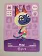 Carte Officielle Amiibo Animal Crossing Série 3 N° 226 Mitzi