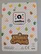 Carte Officielle Amiibo Animal Crossing S&eacute;rie 4 N&deg; 312 Shrun Consoles et jeux vidéos