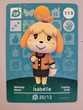 Carte Officielle Amiibo Animal Crossing Série 2 N° 113 Isabe
