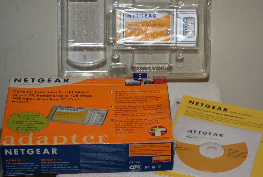 Carte PCMCIA Wifi WG511T  (MIMO, RangeMax 108 Mbit/s) 0 Issy-les-Moulineaux (92)
