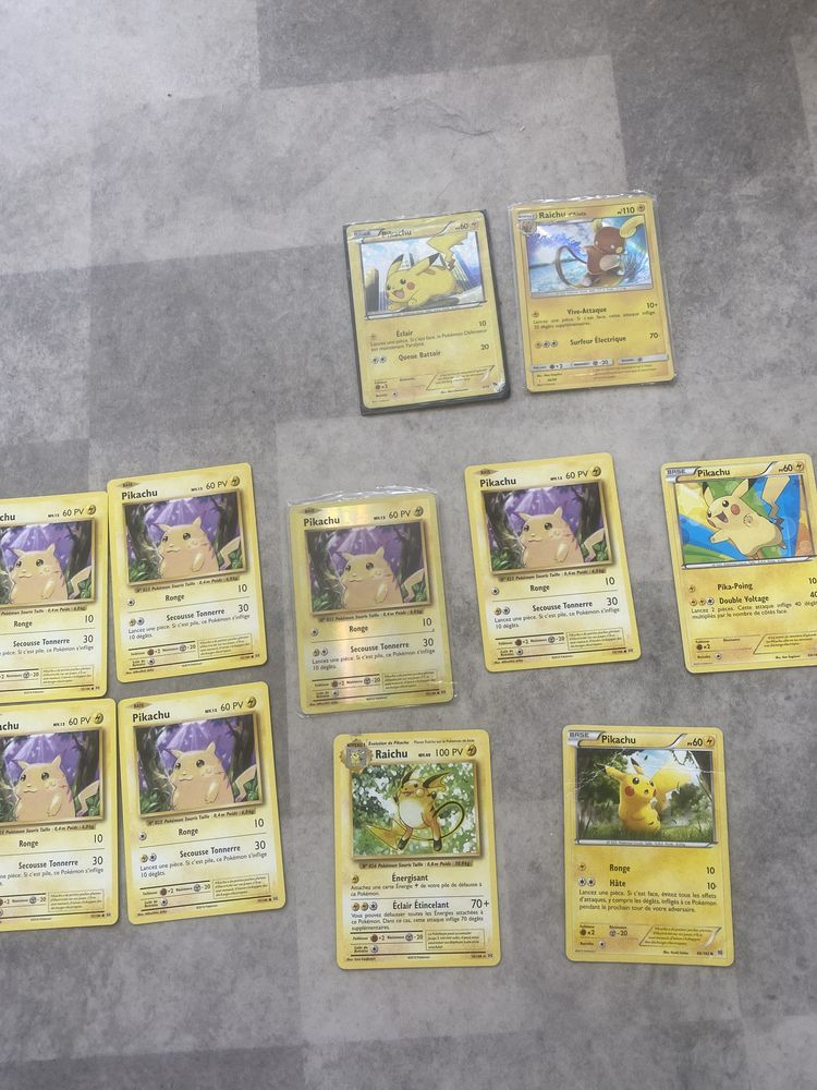 Carte pikachu a l'ancienne 20000 Lille (59)