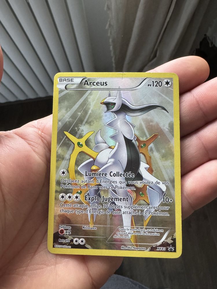 carte Pok�mon Arceus XY83 40 Dijon (21)