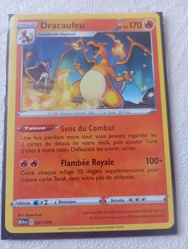 Carte pok�mon Dracaufeu 0 Clermont-Ferrand (63)