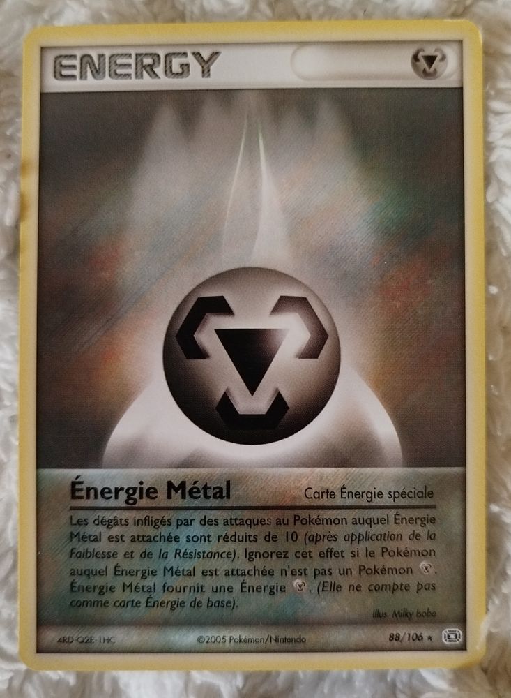 Carte Pok�mon Energie Metal 10 Auch (32)