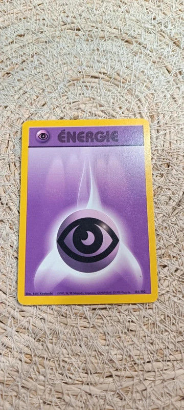 Carte Pok�mon - Energie Psy - 101/102 1 Montbrun (46)