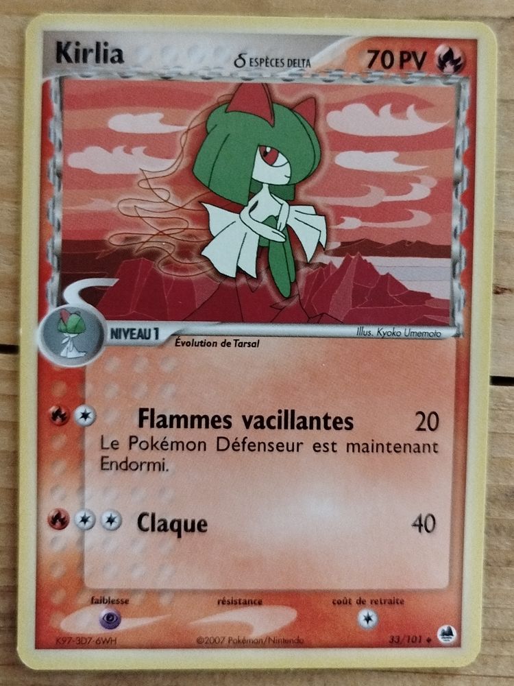 Carte Pok�mon Kirlia 2007 30 Auch (32)