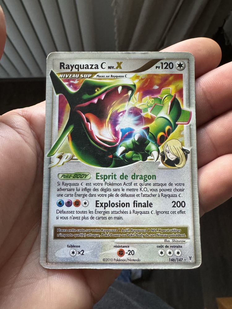 carte Pok�mon Rayquaza C nivX 85 Dijon (21)