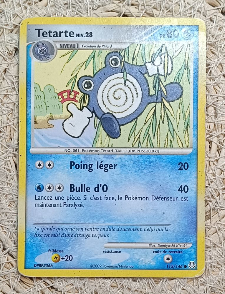 Carte Pokemon - Tetarte - 115/146 2 Montbrun (46)