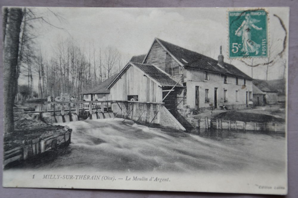 Carte postale ancienne MILLY SUR THERAIN 10 Bonni�res (60)