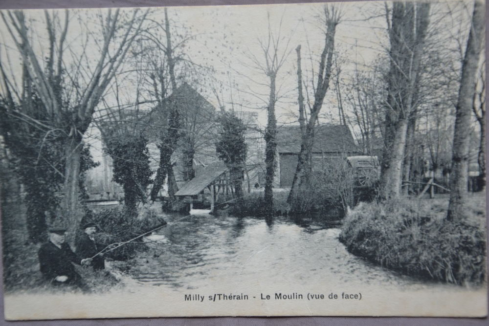 Carte postale ancienne MILLY SUR THERAIN 10 Bonni�res (60)