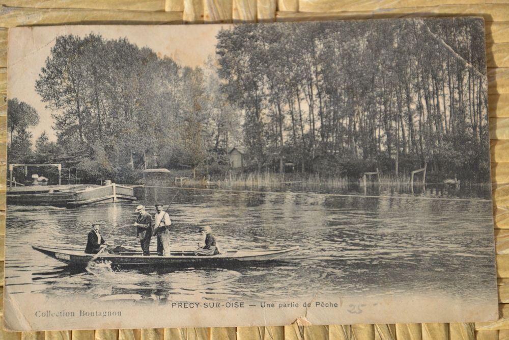 Carte postale ancienne PRECY SUR OISE 10 Bonni�res (60)