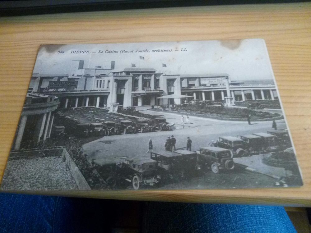 carte postale ancienne Dieppe N�348 LE CASINO 10 Levainville (28)
