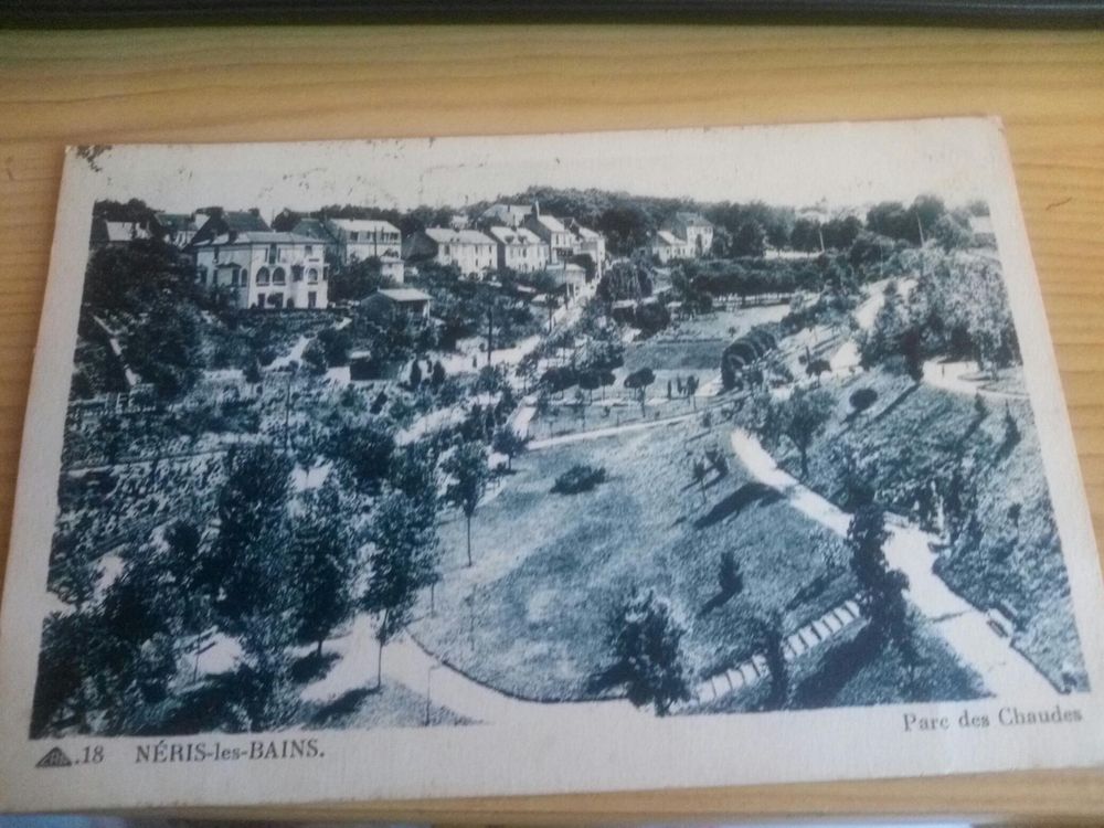 CARTE POSTALE ANCIENNE NERIS LES BAINS 50 Levainville (28)