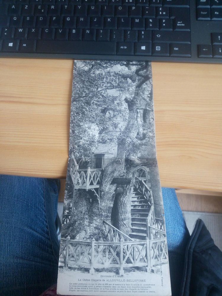 carte postale ancienne double tr�s rare 1914 60 Levainville (28)