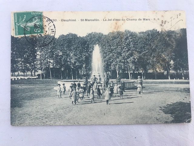 Carte postale ancienne De Saint Marcellin dans l'Is�re 5 Mottier (38)