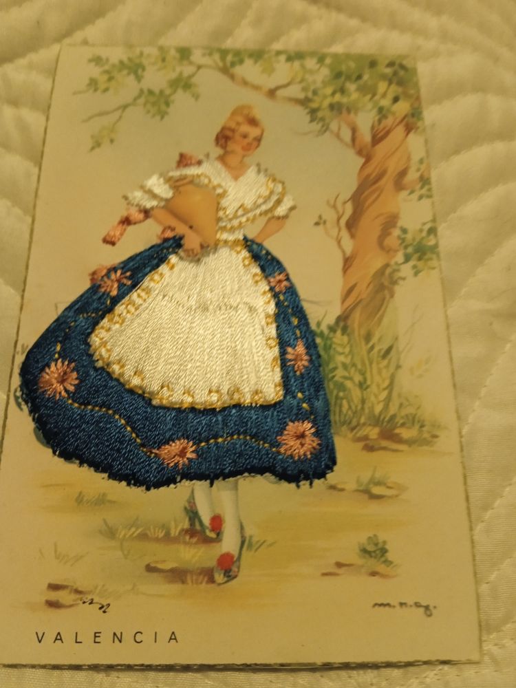 carte postale brod�e 5 Montebourg (50)