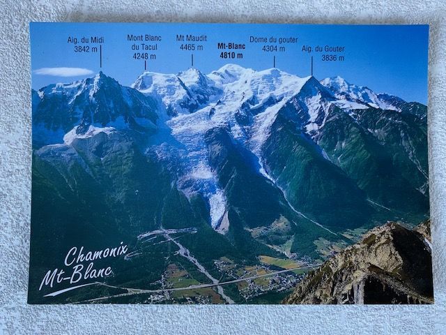 Carte postale Chamonix Mont-Blanc 5 Nice (06)