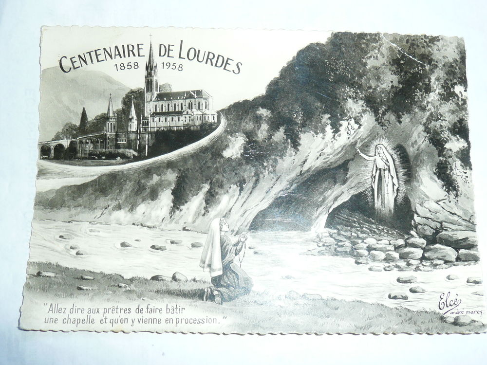 Carte postale Lourdes (Hautes-Pyr�n�es) 5 Bordeaux (33)