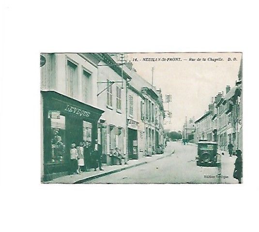 Carte postale sur Neuilly-st-front 5 Viry-Noureuil (02)