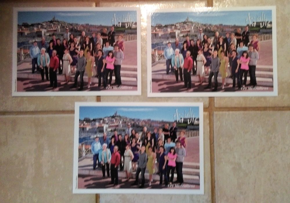 carte postale plus belle la vie les mistraliens - 1 euros l' 1 Marseille 9 (13)