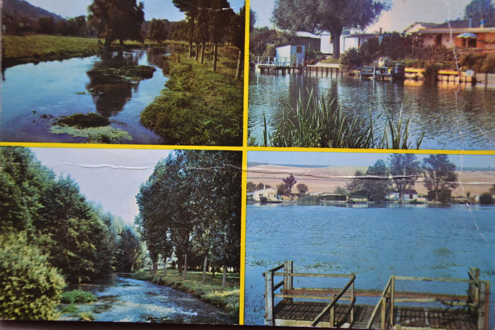 Carte postale semi ancienne MILLY SUR THERAIN 5 Bonni�res (60)
