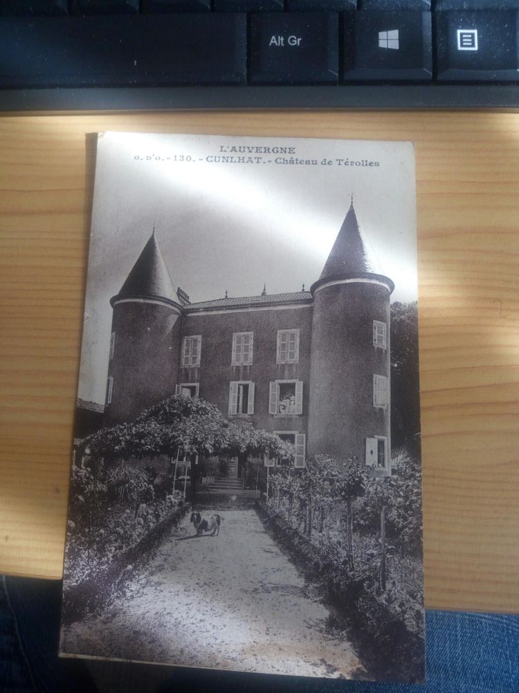 CARTE POSTALE DE TEROLLES AUVERGNE N� 130 J.GOUTTEFANGEAS 20 Levainville (28)