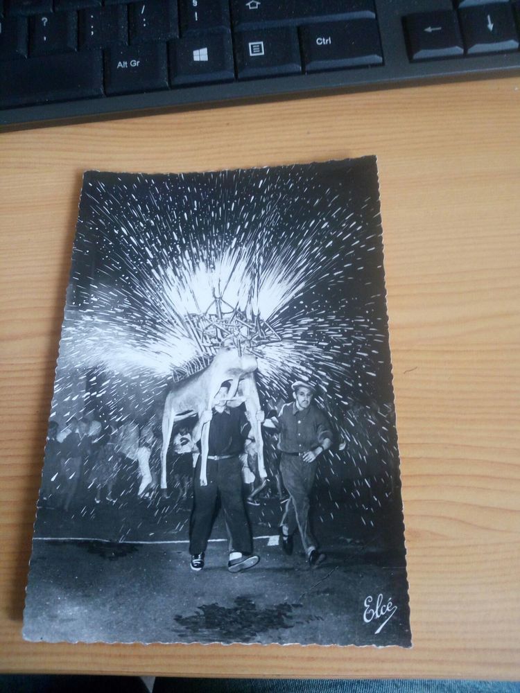 CARTE POSTALE  LES TOROS DE FUEGO 6 Levainville (28)