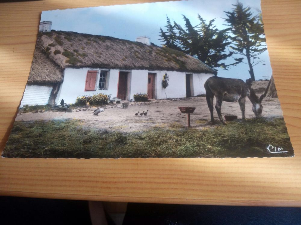 CARTE POSTALE VISIONS EN EE 2 Levainville (28)