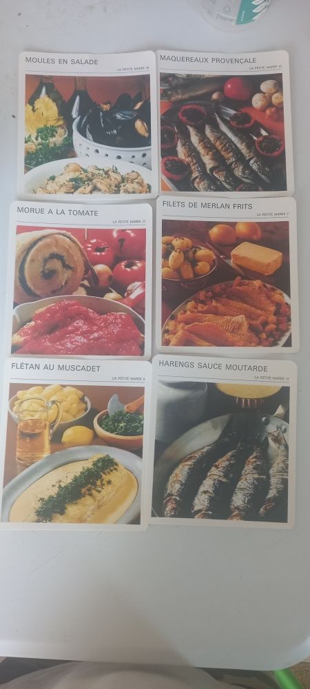 carte de recette de poissons 1 Montreuil-le-Ch�tif (72)