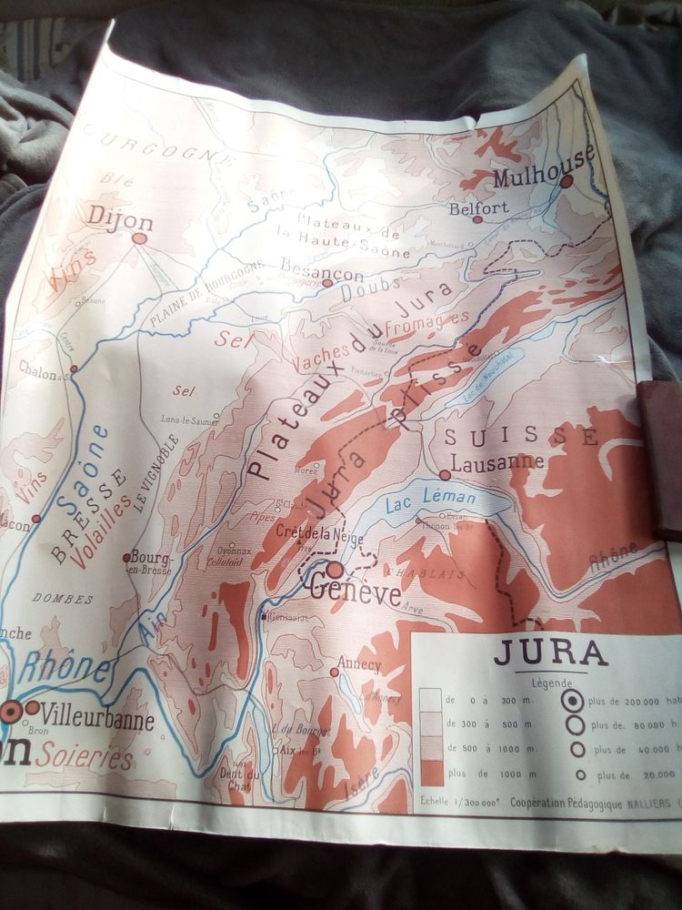 carte scolaire double face 25 Les Quatre-Routes-du-Lot (46)