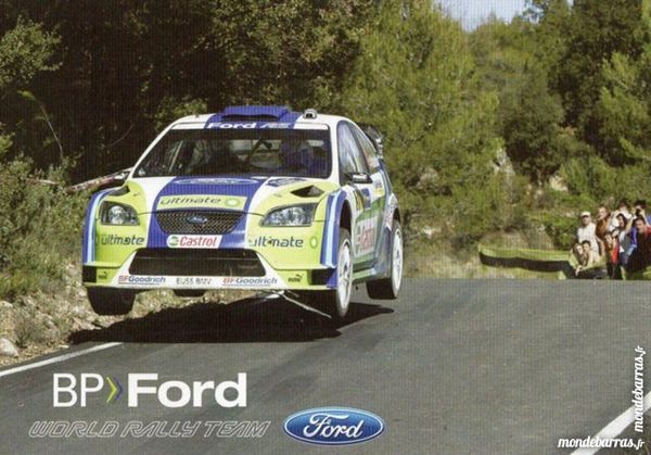 carte TEAM Ford rallye 4 Aubenas (07)