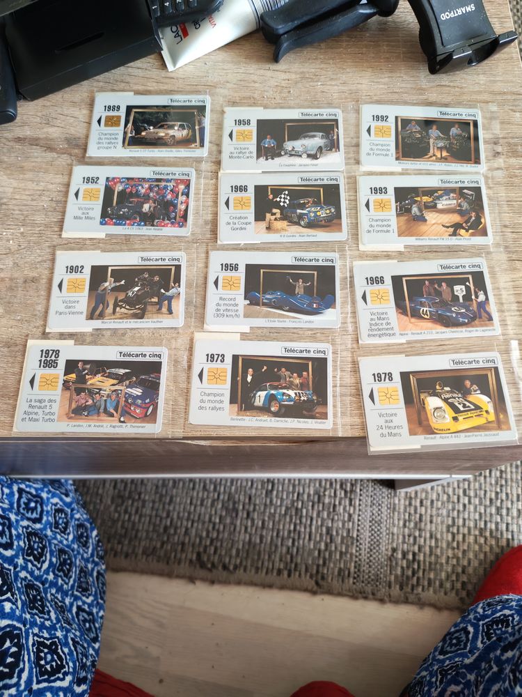 Carte t�l�phonique Renault sport 30 Aubi�re (63)