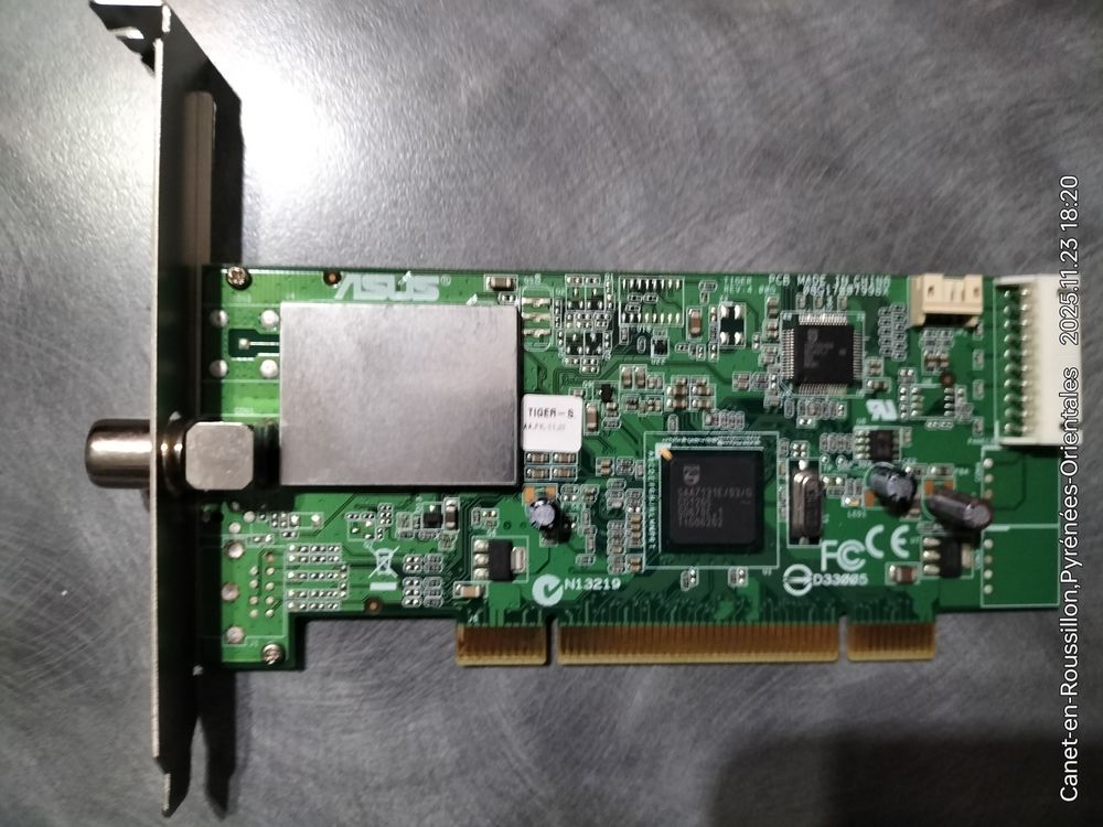 Carte Tuner TV & Capture Vid�o ASUS PCI Tiger-S (r�f: AA.... 7 Canet-en-Roussillon (66)