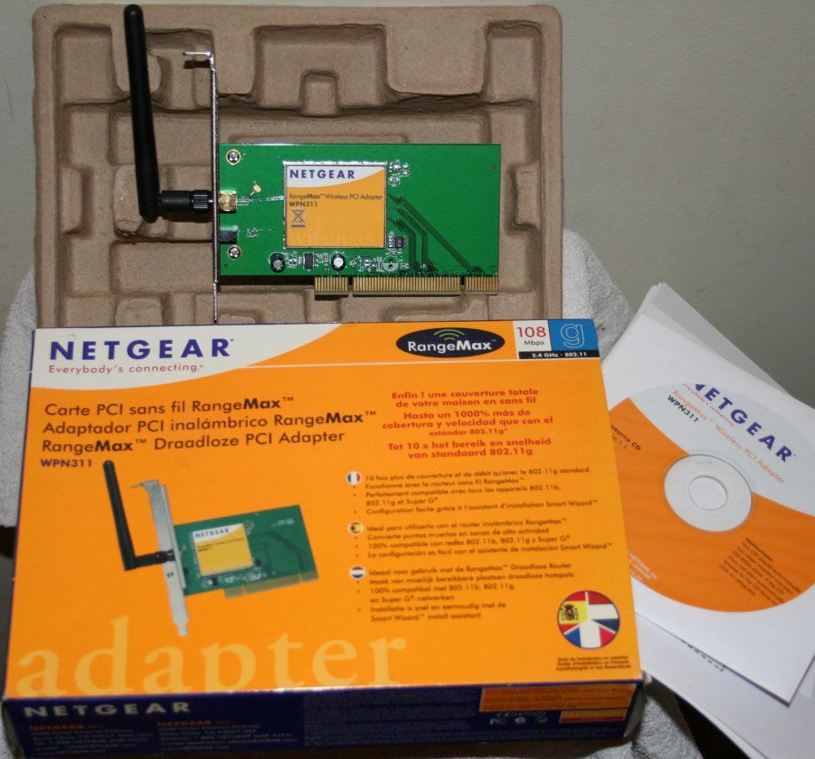 Carte PCI Wifi WPN311 (MIMO, RangeMax 108 Mbit/s) 0 Issy-les-Moulineaux (92)