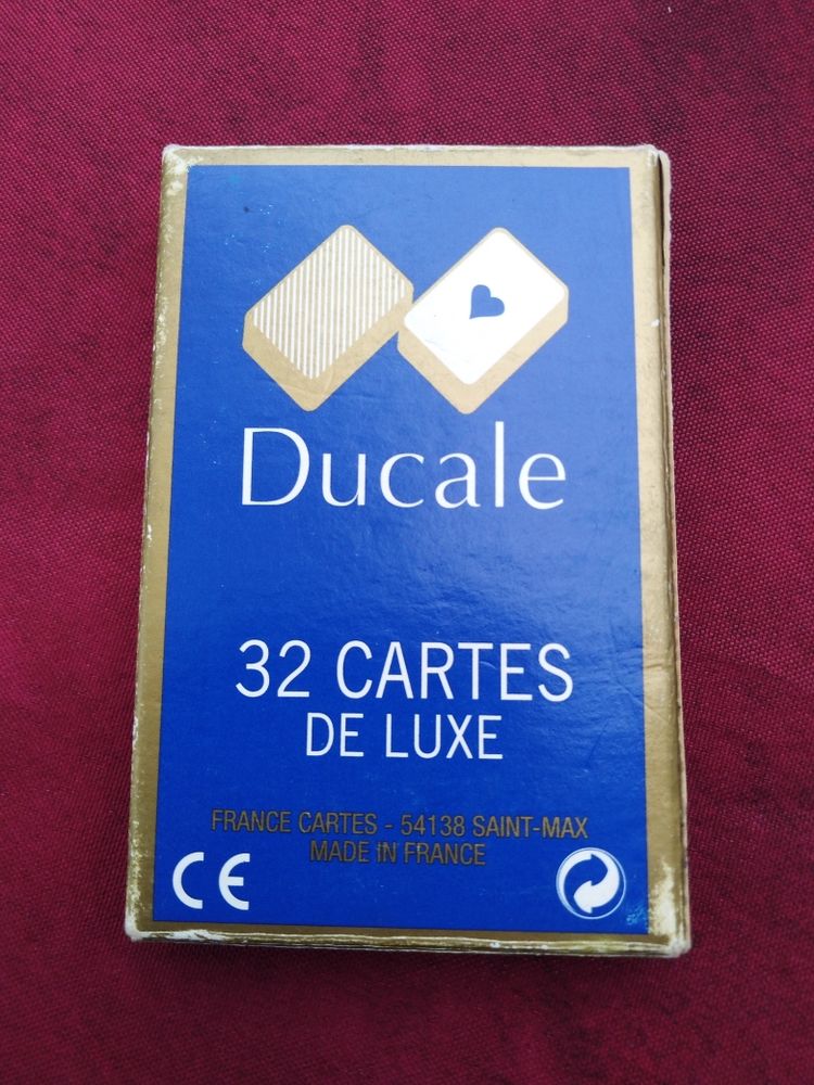 DUCALE Jeu de 32 Cartes De Luxe France Cartes 