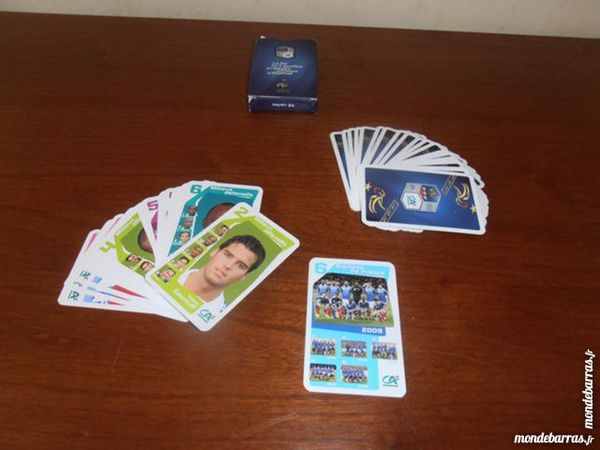 Jeu de cartes - Equipe de France de Football (76) 5 Tours (37)