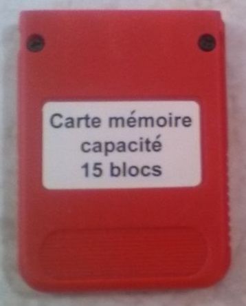 Cartes mémoires 15 blocs PS1 7 Beauchamp (95)