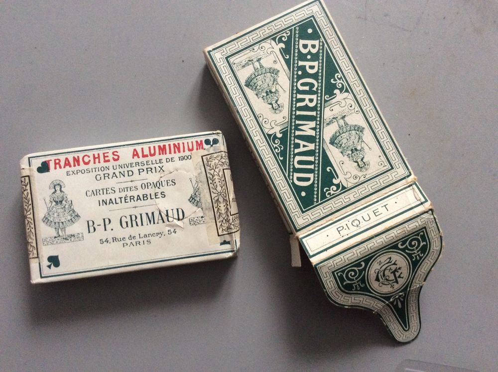 Jeu de cartes Piquet, 32 cartes tranche aluminium 0 Toulouse (31)