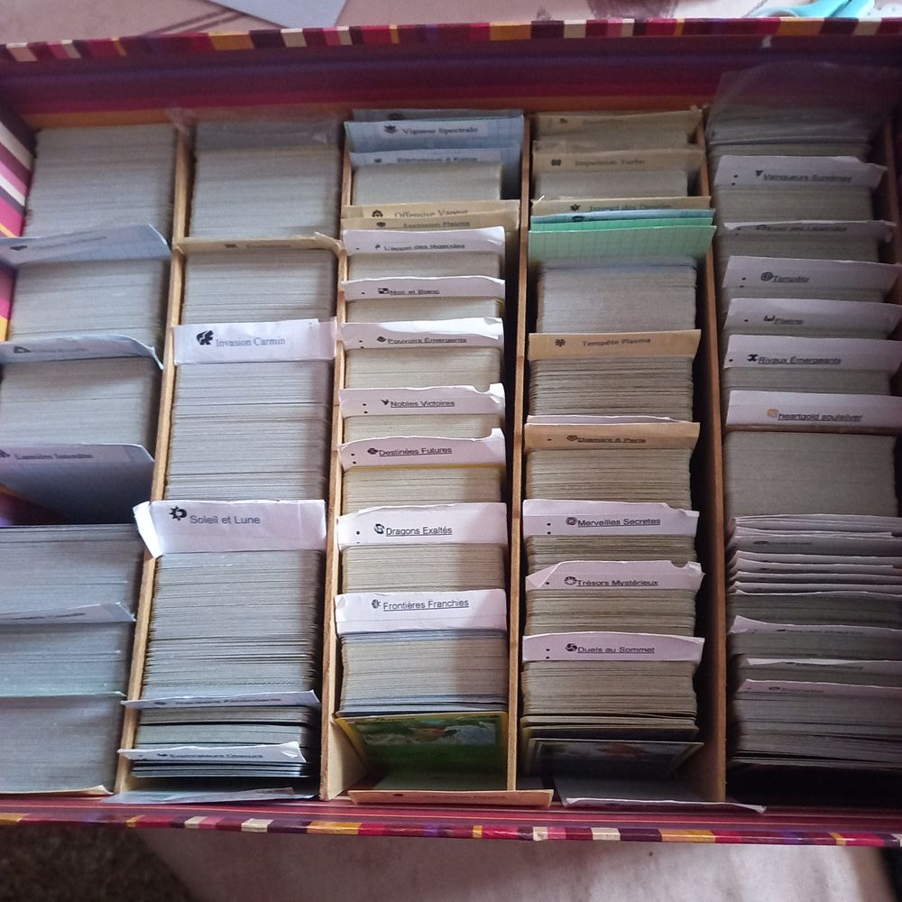 Cartes pok�mon anciennes et nouvelles series 1 Bully-les-Mines (62)