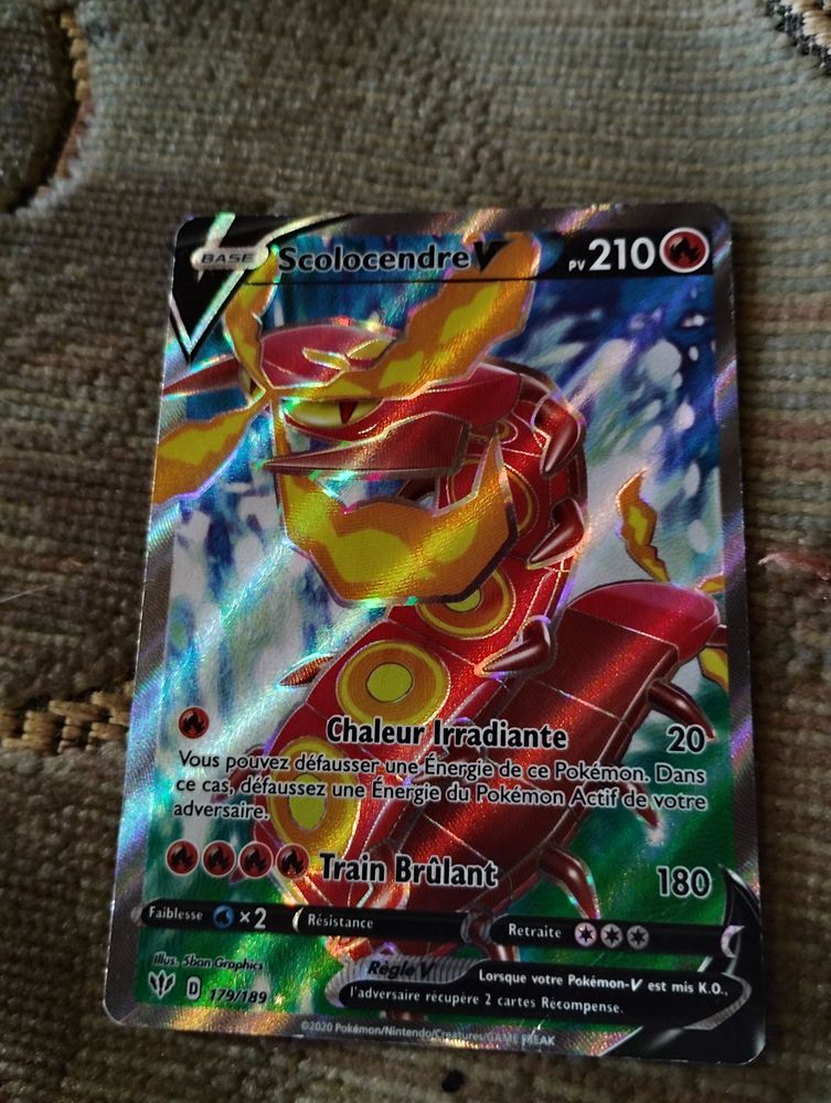 Cartes Pok�mon GX et V holographiques 90 �vreux (27)