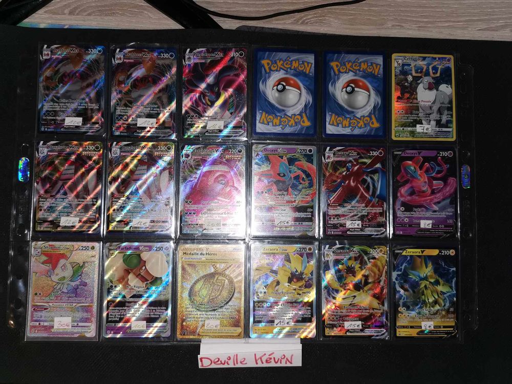 5.Cartes Pok�mon Ultra Rare Secret, Full Art, Tg,Alternative 1454 Clermont (60)