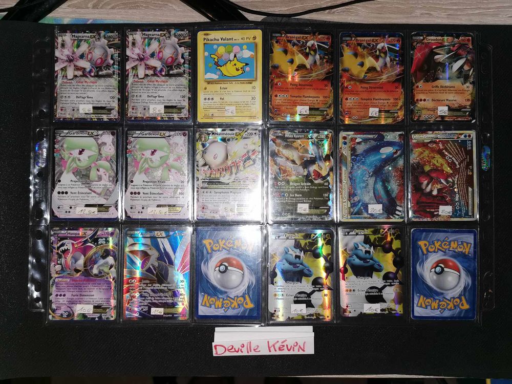 7.Cartes Pok�mon Ultra Rare ! Full Art, Arc en Ciel, FA, V 1700 Clermont (60)